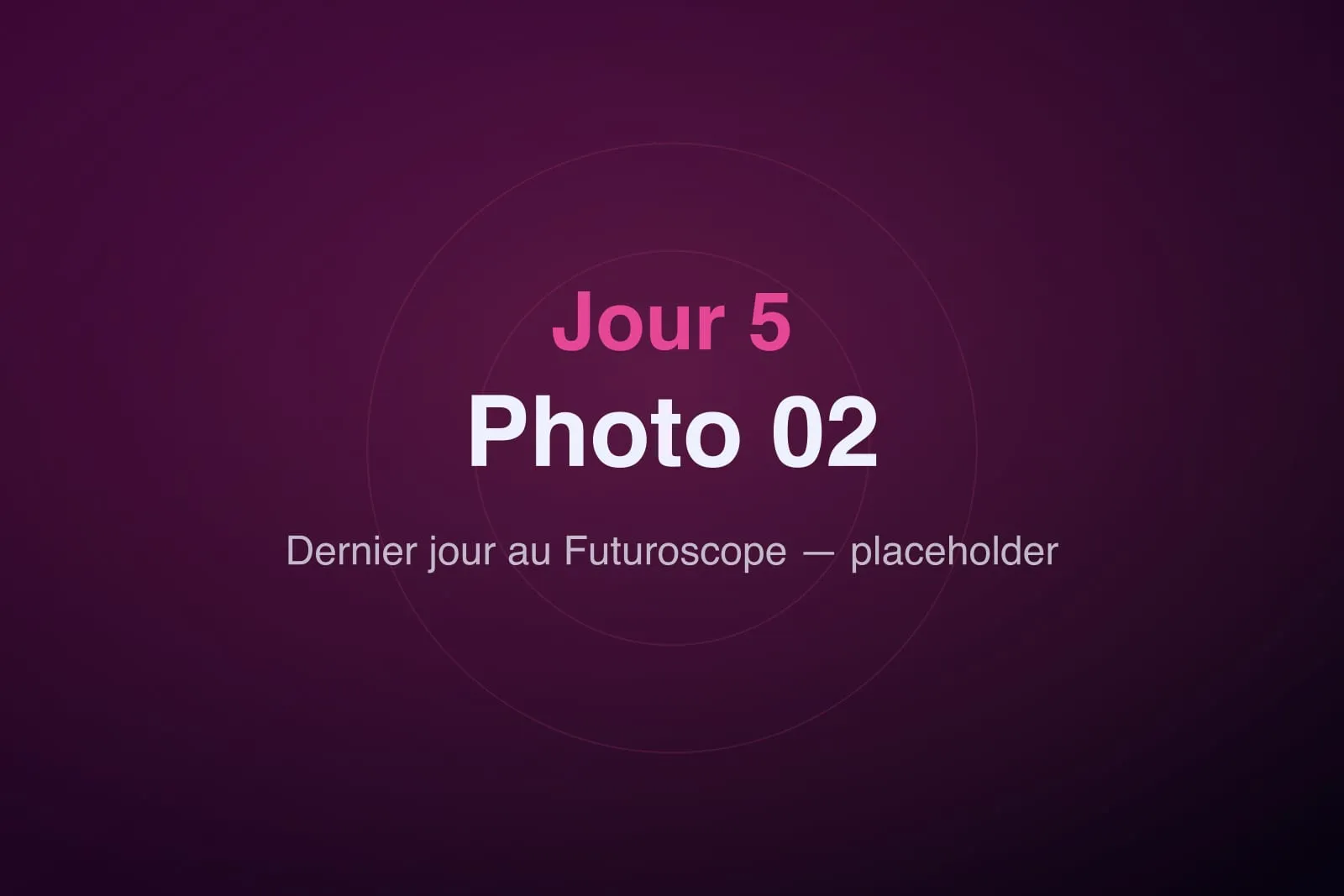 Une dernière attraction favorite