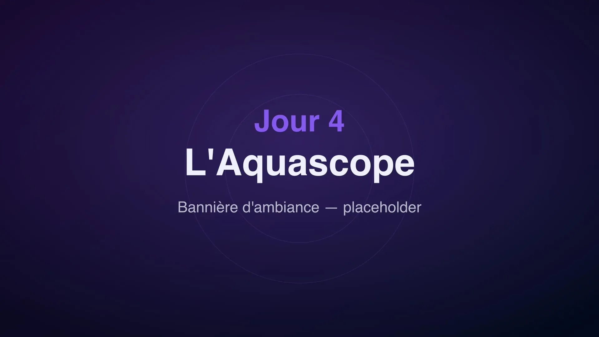 Les jeux d'eau nocturnes de l'Aquascope