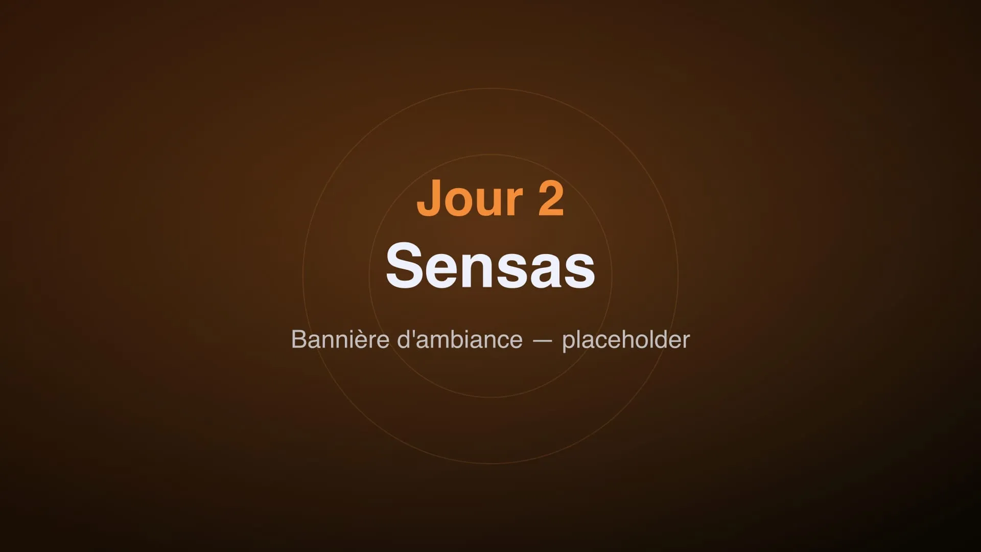Les couloirs plongés dans le noir de Sensas