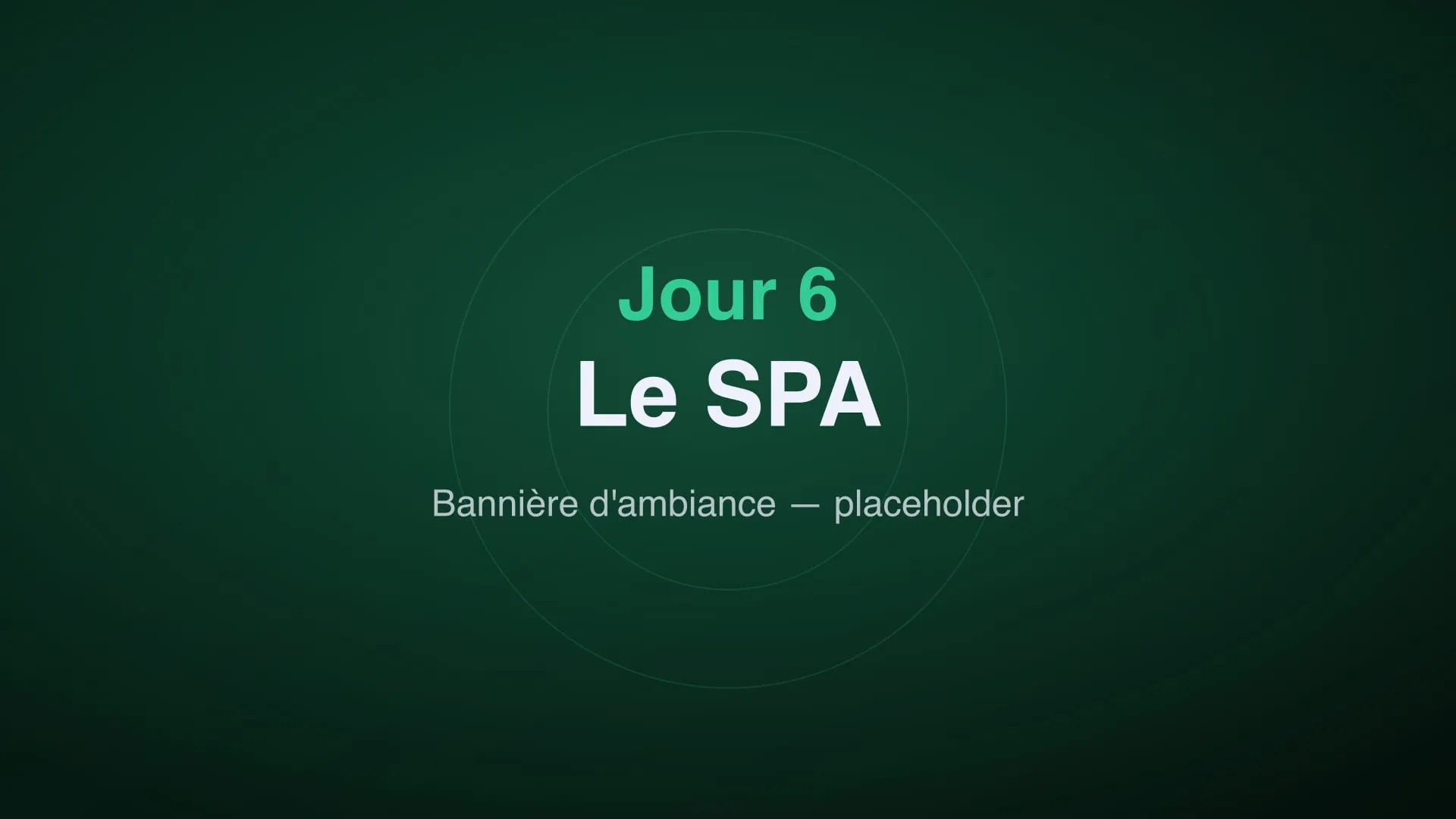 Le bassin du SPA dans une lumière tamisée et vaporeuse