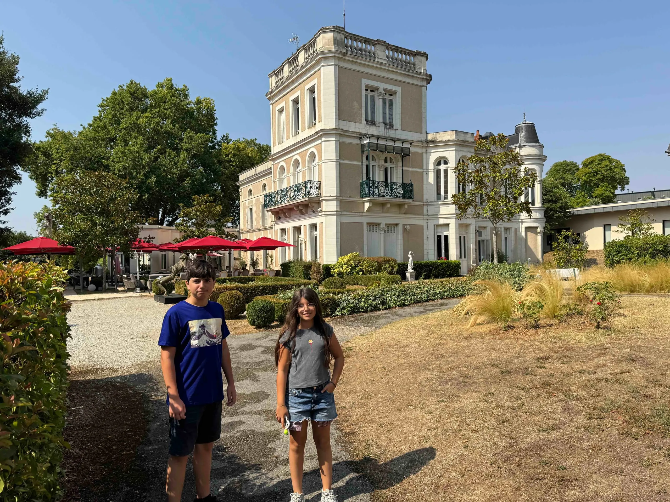 Le parc et le jardin de la demeure